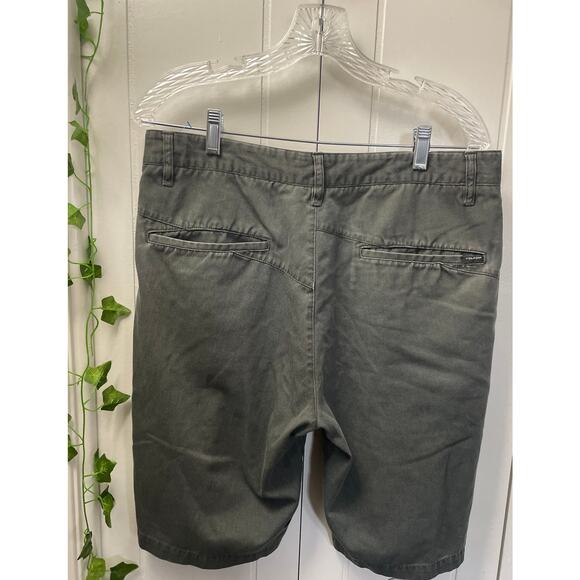 Volcom Mens Grey Shorts Size 33 - Picture 2 of 7